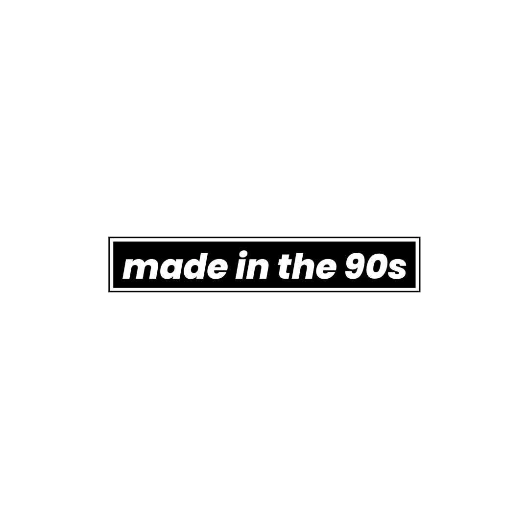 Made In The 90s Sticker